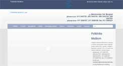 Desktop Screenshot of medikompoliklinika.com